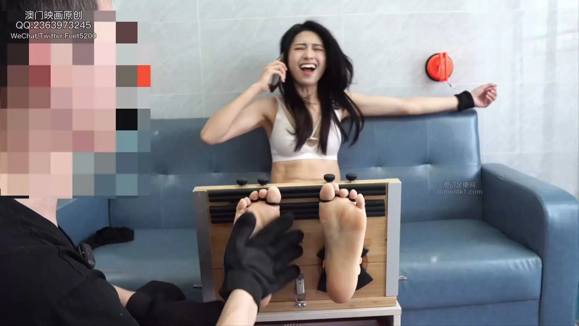 【重磅】首发 澳门映画霉霉第二部 大尺度拘束挠痒 4.webp