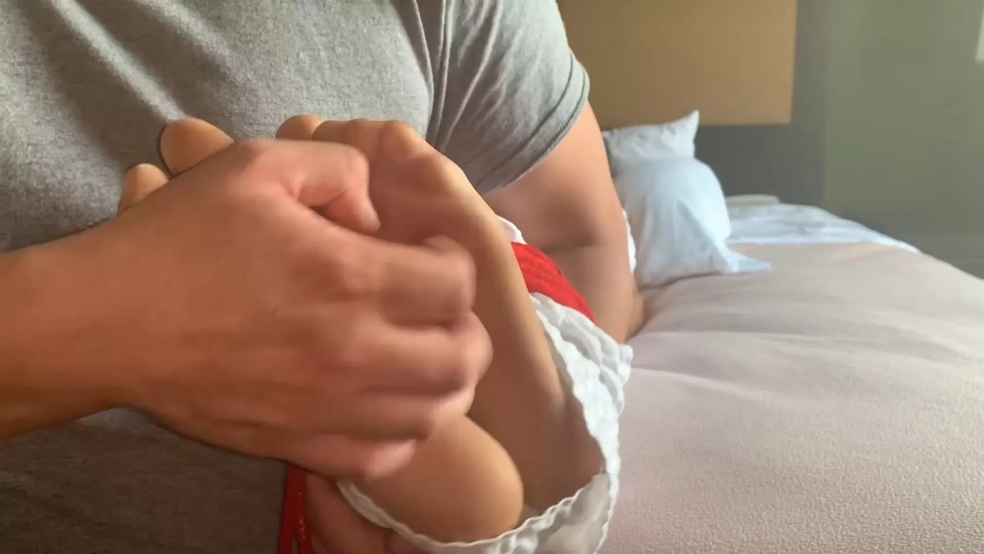 TheDevilsFootstool - Maria Jade mummy wrapped and tickled.mp4_snapshot_03.36.666.webp