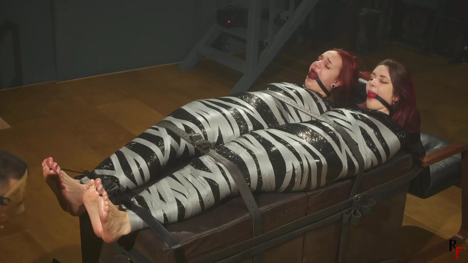 RFStudioProduction – Elaria and Tilda – Double Mummification and Foot Tickling.webp