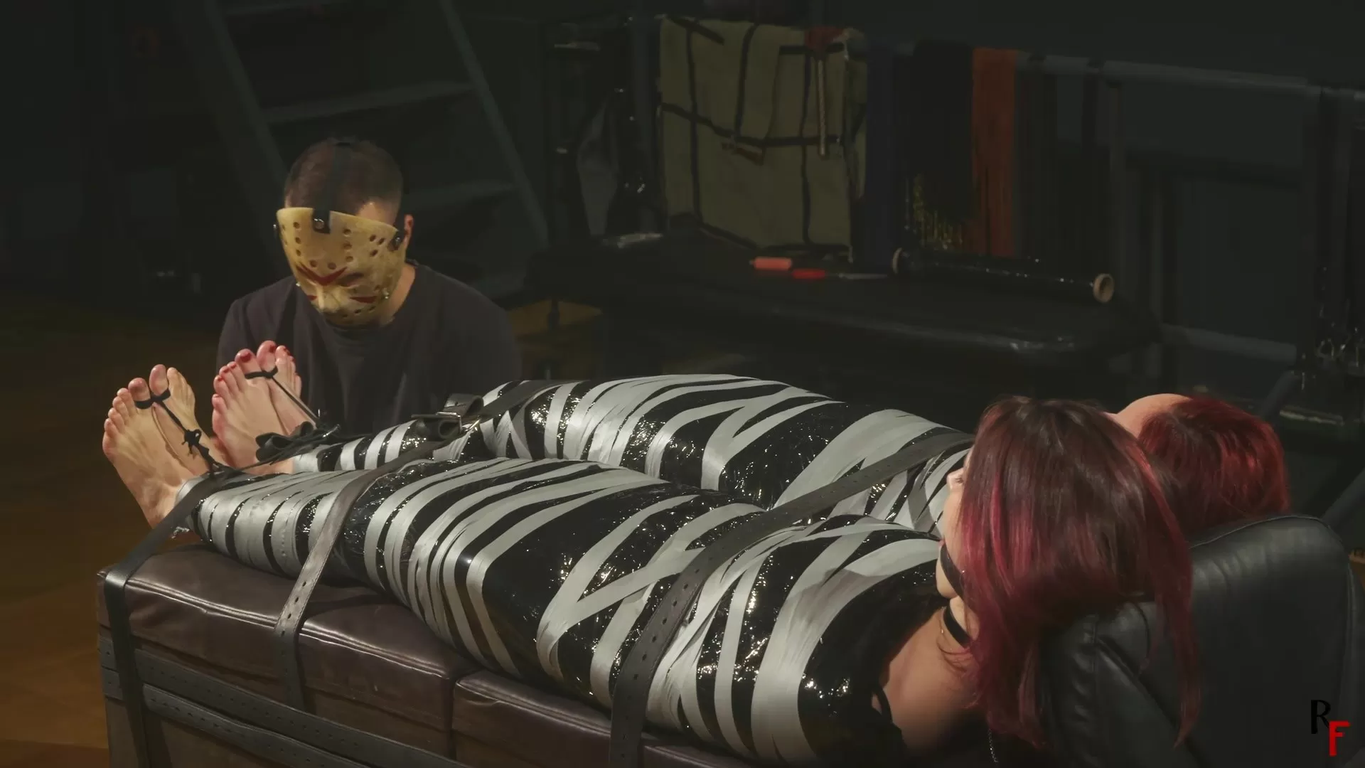 RFStudioProduction – Elaria and Tilda – Double Mummification and Foot Tickling.webp