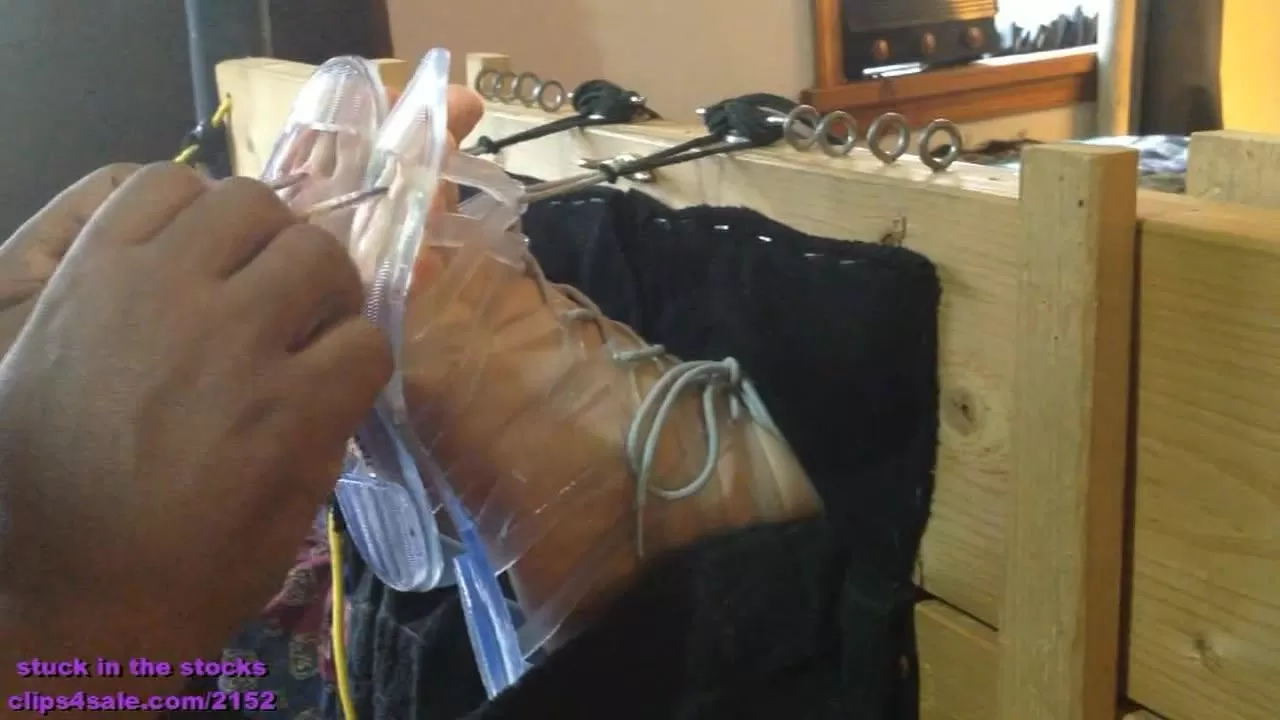 StuckInTheStocks - Athena's Toes Locked In The Tickle Shoes!.0001 - 00-01-15.webp