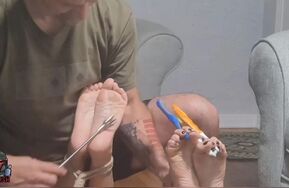 Fettish   Hogtied Tickled Duo