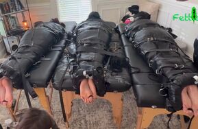 【三人挠痒台：被束缚的足底交响曲】Fettish   The Tickle Tables   Chaos!