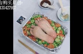 【咕咕0614】茶茶足盒2-食品级玉足の足底料理宴，欢迎品尝~