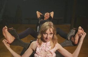 【在线播】RFStudioProduction – Adriana in Stocks – Big 11 Size Feet Tickling by Mandy